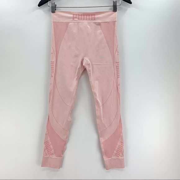 Puma NWT Pink Evostripe Evoknit 7/8 Tights, Small - Picture 5 of 16